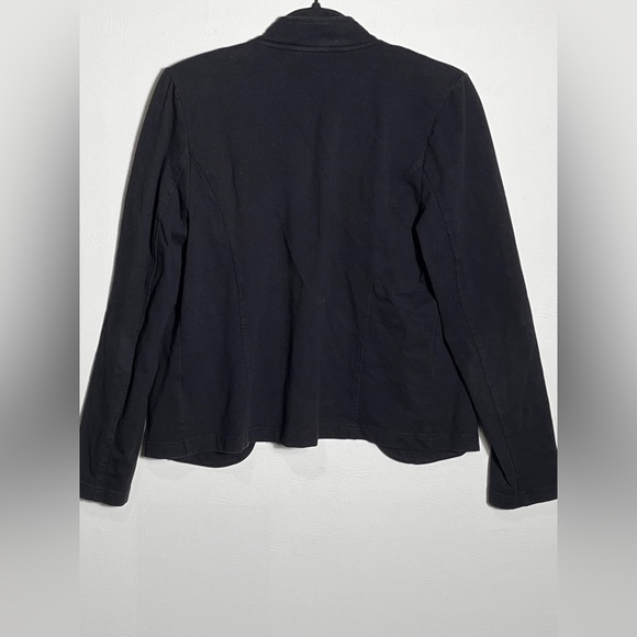 Tommy Hilfiger Women's Military Band Jacket Cardigan Black Medium - Picture 4 of 10